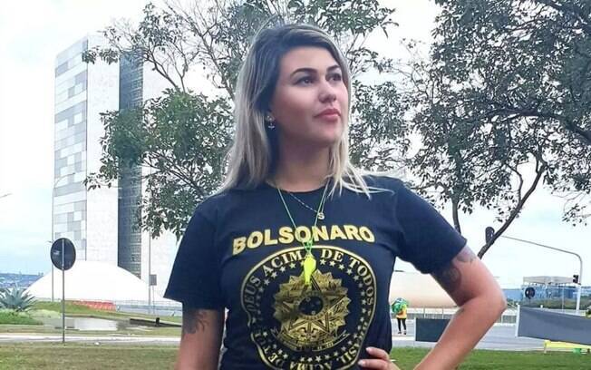 Sara Giromini está em prisão domiciliar há quase quatro meses após manifestações pró-ditadura