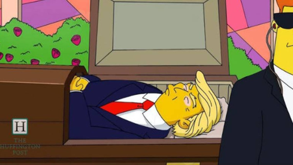 'Os Simpsons' teria previsto atentado contra Trump há mais de duas décadas