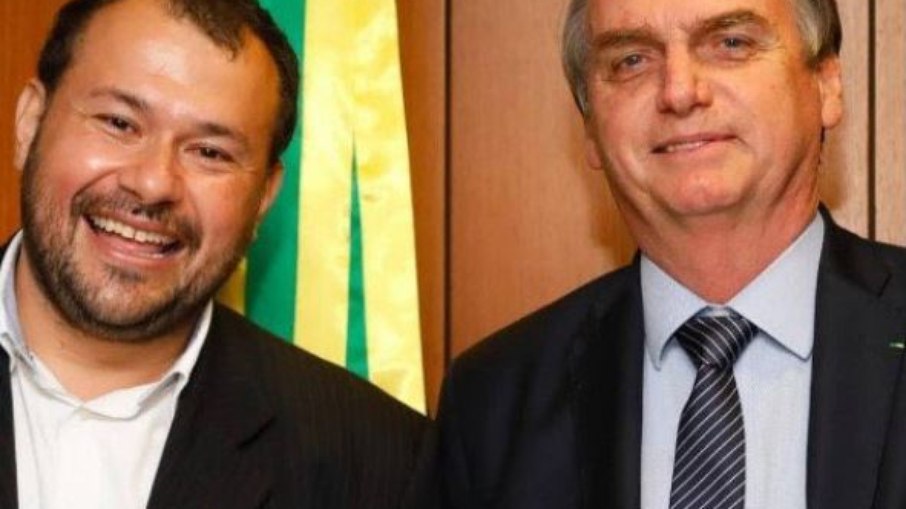 Ramiro dos Caminhoneiros em Brasília com Jair Bolsonaro