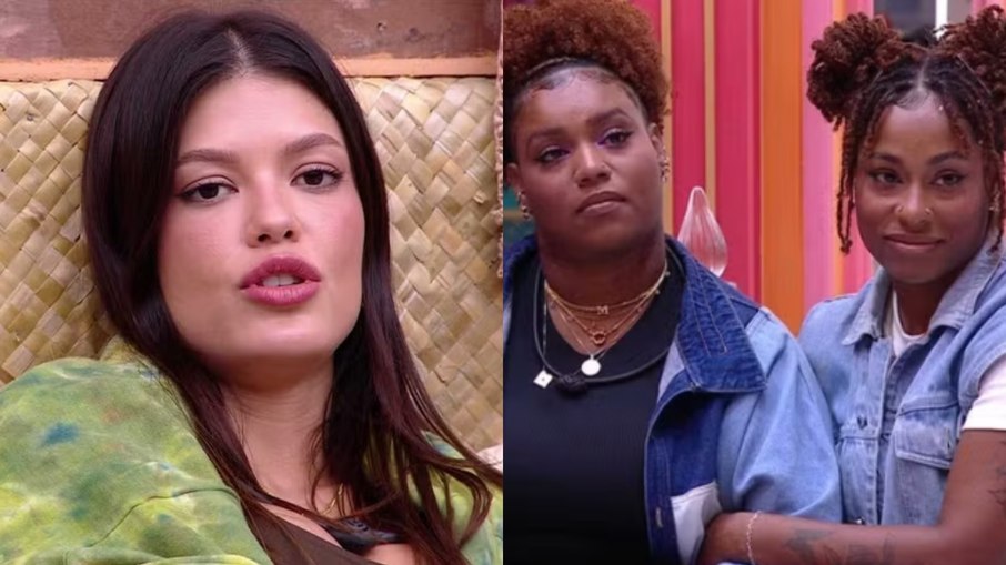 Vitória Strada, Camilla e Thamiris no 'BBB 25'