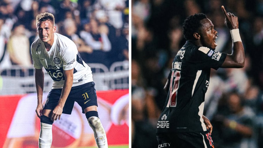 Braian Romero é a principal referência ofensiva do Olimpia, enquanto Andrés Gómez aparece como uma das opções de ataque do Vasco para o duelo decisivo