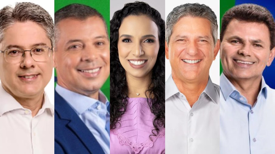 Alessandro Vieira (PSDB), Fábio (PSD), Niully Campos (PSOL), Rogério Carvalho (PT) e Valmir de Francisquinho (PL)