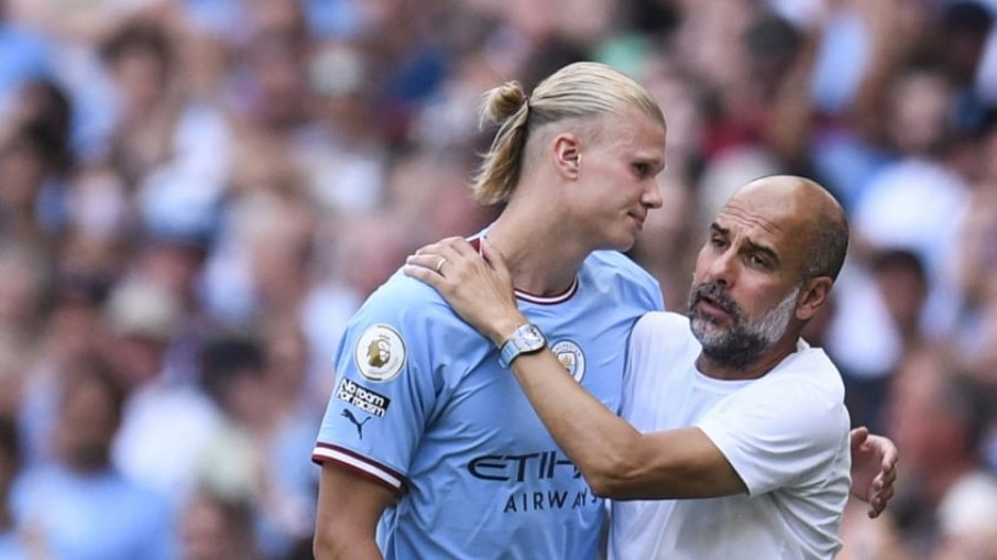 Haaland e Pep Guardiola podem deixar o Manchester City