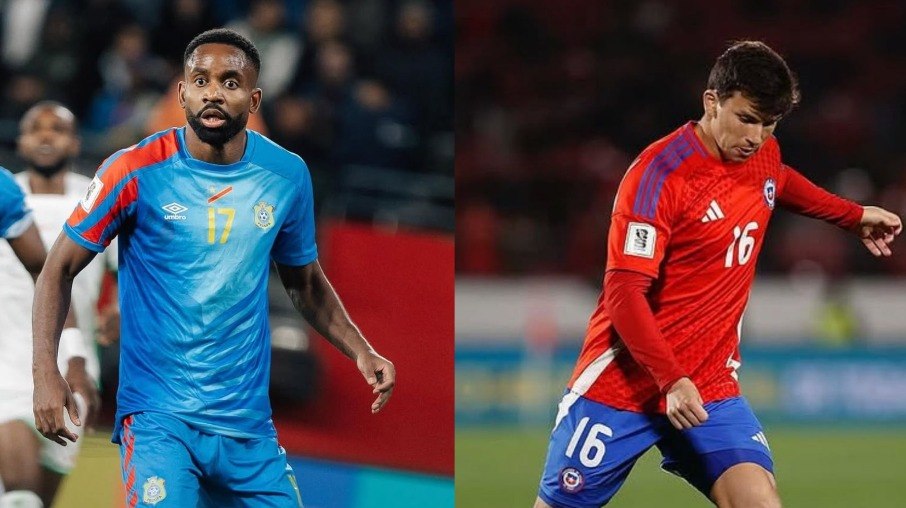 Bakambu e Tapia são atacantes de Congo e Chile