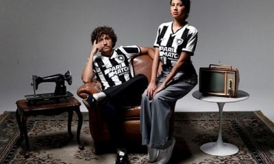 Botafogo lança uniforme que remete ao passado, presente e futuro