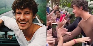 Shawn Mendes aparece em Goiás e tira fotos com fãs após Rock in Rio; veja