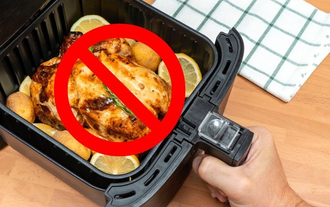 Cuidado! Esses itens podem destruir a sua air fryer