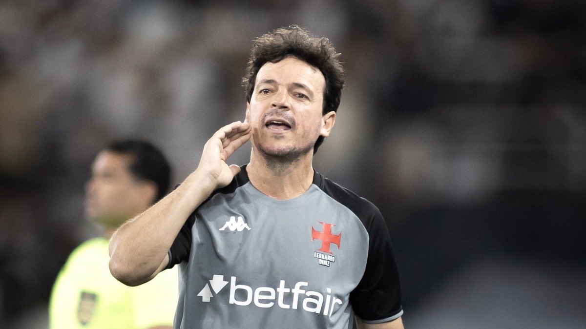 Fernando Diniz comanda o Vasco