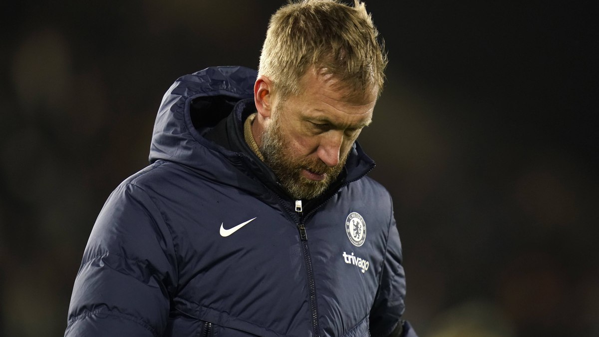 Graham Potter foi demitido do comando do Chelsea