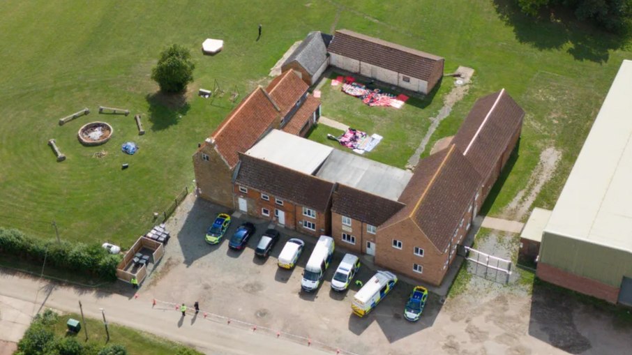 Casarão na Inglaterra onde os crimes teriam acontecido