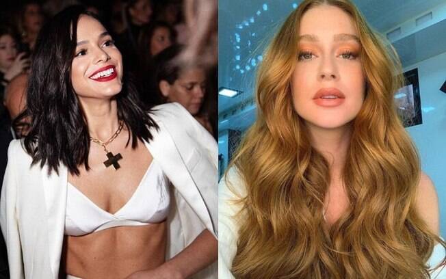 Bruna Marquezine fala de comparações com Marina Ruy Barbosa 