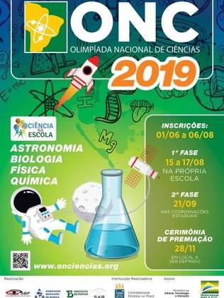 Olimpíada Nacional de Ciência 2019