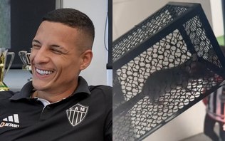 Guilherme Arana captura rato em casa e momento viraliza; assista