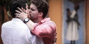 Beijo de Mateus Solano e Fragoso em 'Amor à Vida' teve 4 versões