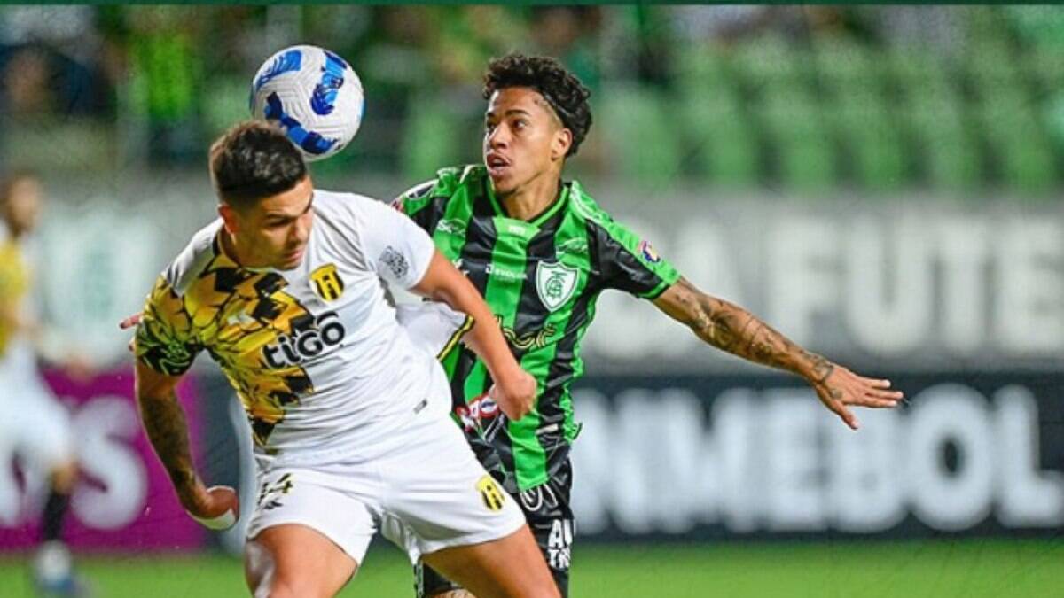 América-MG vacila no fim do jogo e perde em casa para o Guaraní-PAR em sua estreia na Libertadores