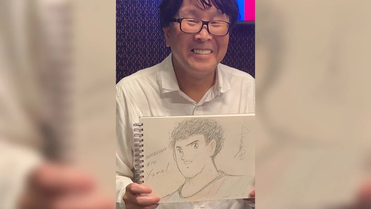 Yoichi Takahashi homenageia Lamine Yamal com desenho no estilo mangá