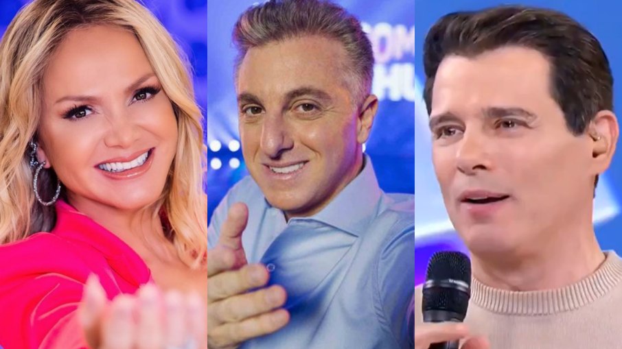 Eliana, Luciano Huck e Celso Portiolli