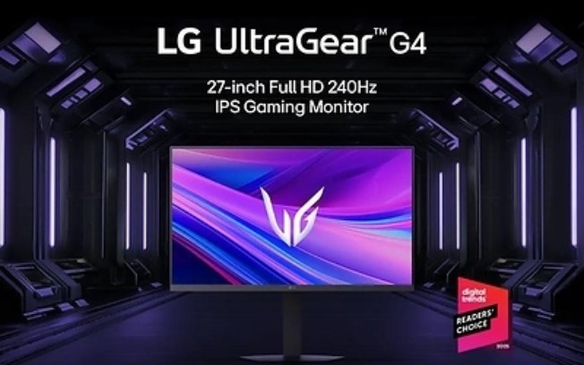 Novo monitor LG UltraGear 240Hz redefine o padrão dos eSports