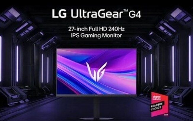 Novo monitor LG UltraGear 240Hz redefine o padrão dos eSports
