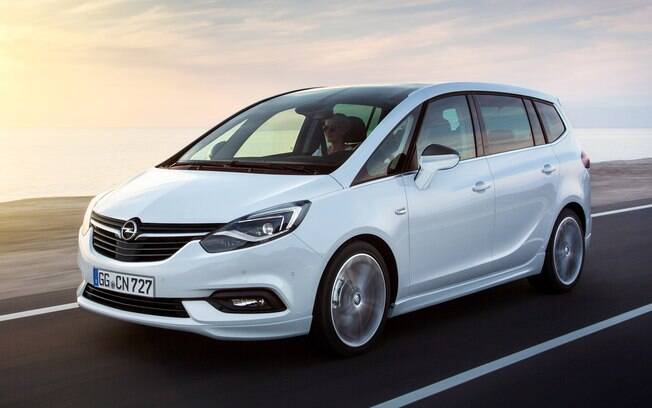 Opel Zafira: elegante, funcional e cara mesmo para os padrões europeus. Merece um lugar de destaque na lista