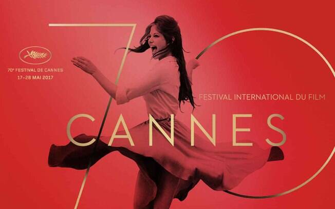 Claudia Cardinale estampa pôster do 70º Festival de Cannes