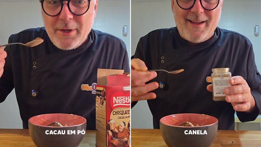 cacau e canela