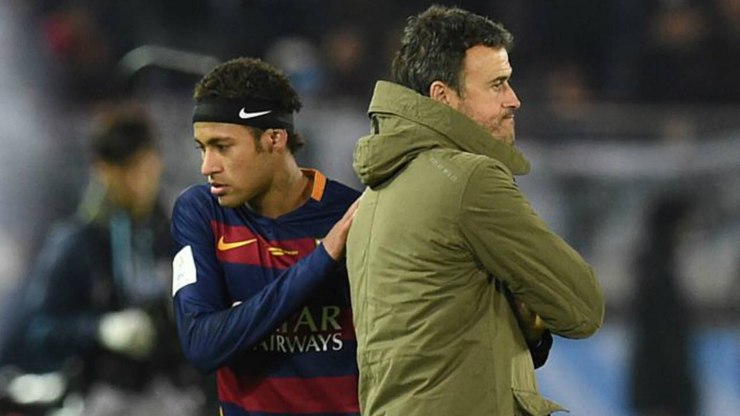 Dirigente revela que Luís Enrique pediu que Neymar deixasse o PSG