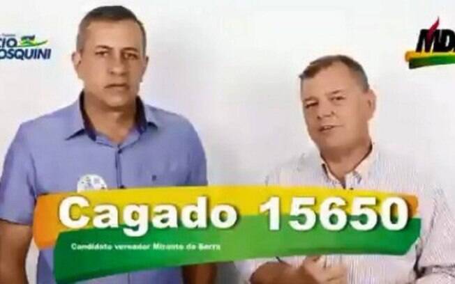 O vereador Hilton Emerick de Paiva (MDB), conhecido como ‘Cagado’, é candidato à reeleição em Rondônia
