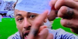 Lambança da arbitragem tira Neymar do jogo do Santos