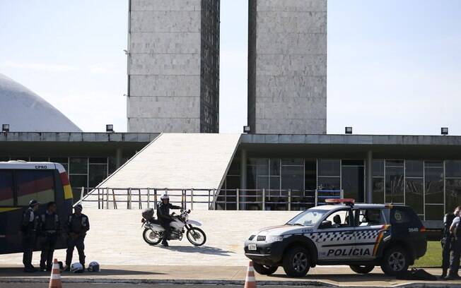 Policiamento - Polícia Legislativa - Câmara - reforma da Previdência - comissão. Foto: Marcelo Camargo/Agência Brasil - 9.5.17