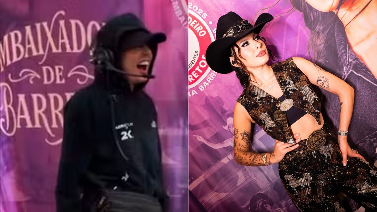 Ana Castela se disfarçou em Barretos Ana Castela se disfarçou em Barretos