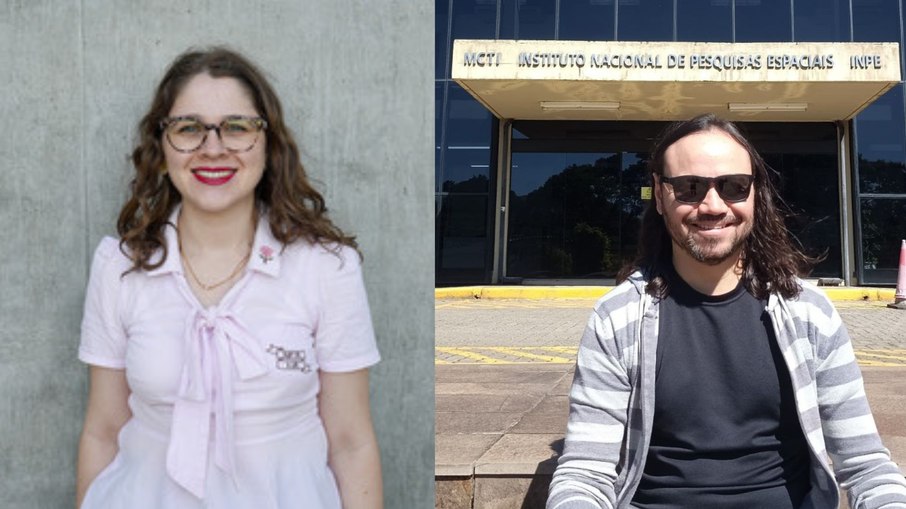 Pesquisadores Marina Bianchin e Lucas Ramos Vieira integram o projeto da UFSM aprovado para observações no telescópio ALMA, no Chile