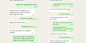 Filho registrou plano da mãe antes que mensagens fossem apagadas