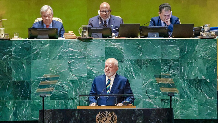 Presidente Luiz Inácio Lula da Silva na ONU