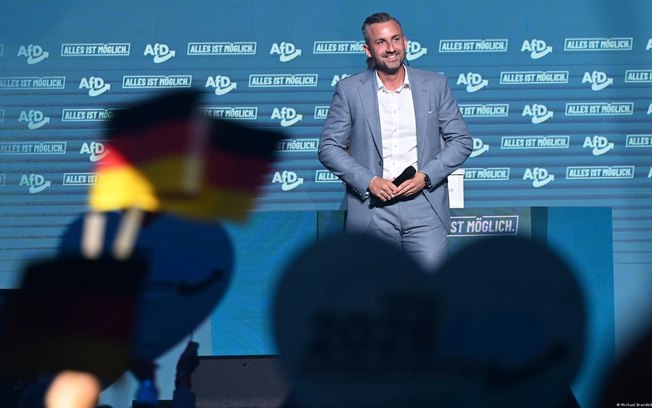 Ulrich Siegmund, o candidato da AfD ao governo da Saxônia-Anhalt