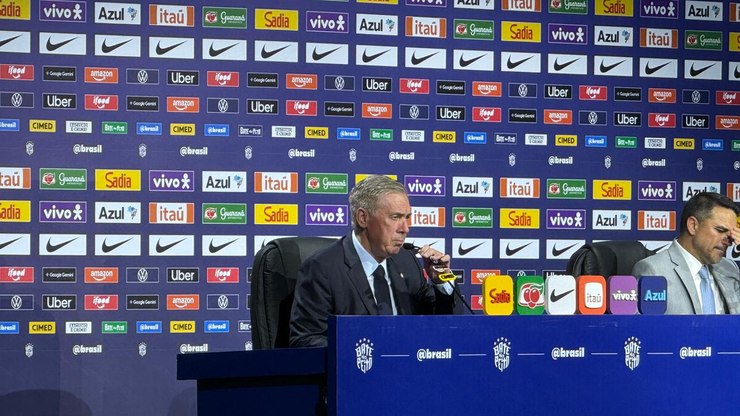 Com Neymar, Ancelotti anuncia convocação do Brasil para a Copa