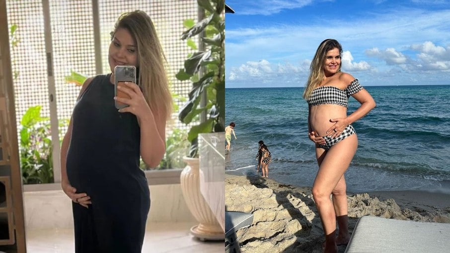 Viúva de Leandro, Andréa Mota espera quinto filho