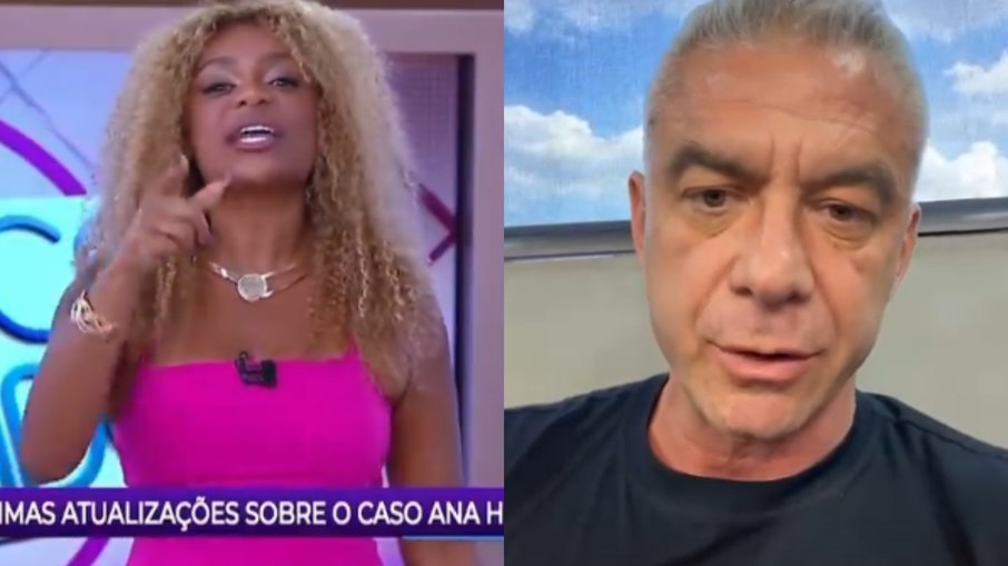 Cariúcha detona ex-marido de Ana Hickmann ao vivo: 'Cafajeste safado'