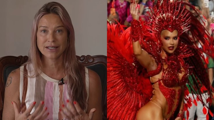 Debochada, Luana Piovani ironiza saída de Virginia da Grande Rio