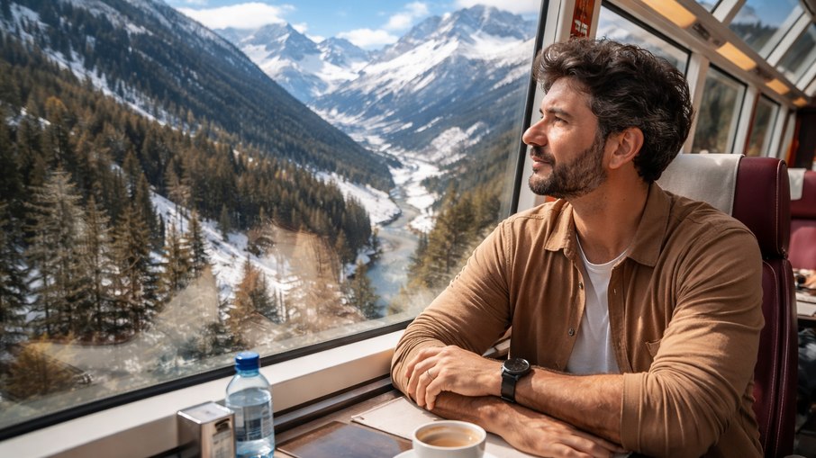 A viagem de trem mais incrível da Europa (ou talvez do mundo) A viagem de trem mais incrível da Europa (ou talvez do mundo)