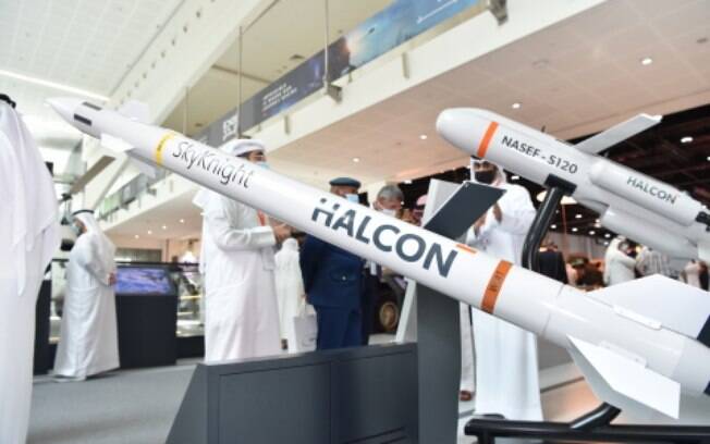 HALCON revela primeiro míssil de defesa aérea dos Emirados Árabes Unidos
