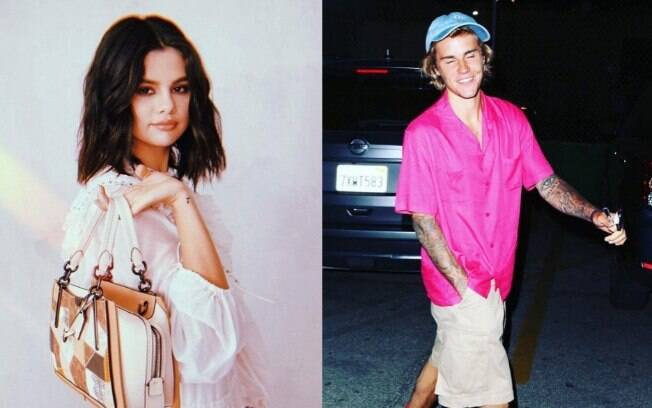 Antes de assumirem o namoro, Selena Gomez negou o romance e disse que via Bieber apenas como amigo.