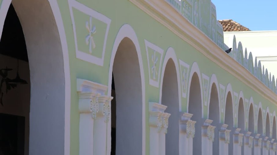 Mercado Municipal recém reformado compõe o conjunto arquitetônico do Centro Histórico da Cidade de Goiás