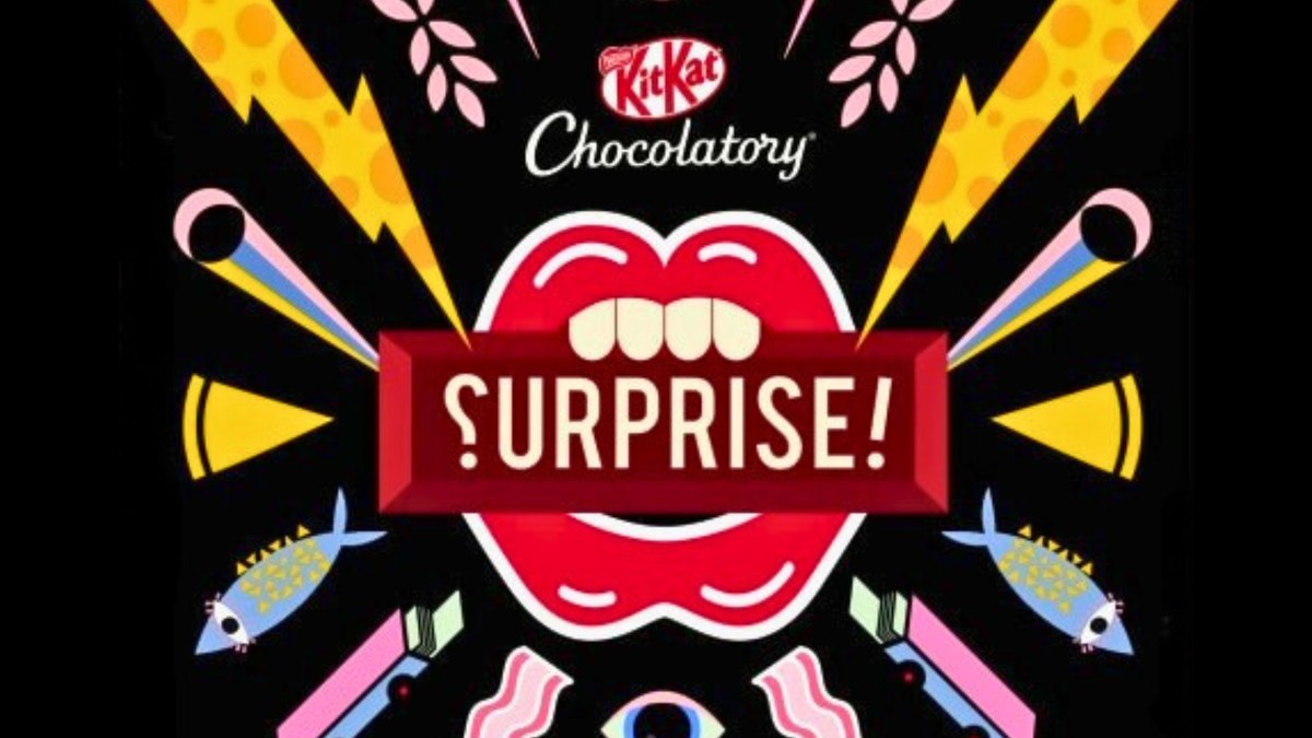 KITKAT Chocolatory lança o KITKAT I LOVE SURPRISE com sabores inusitados para o Dia da Mentira