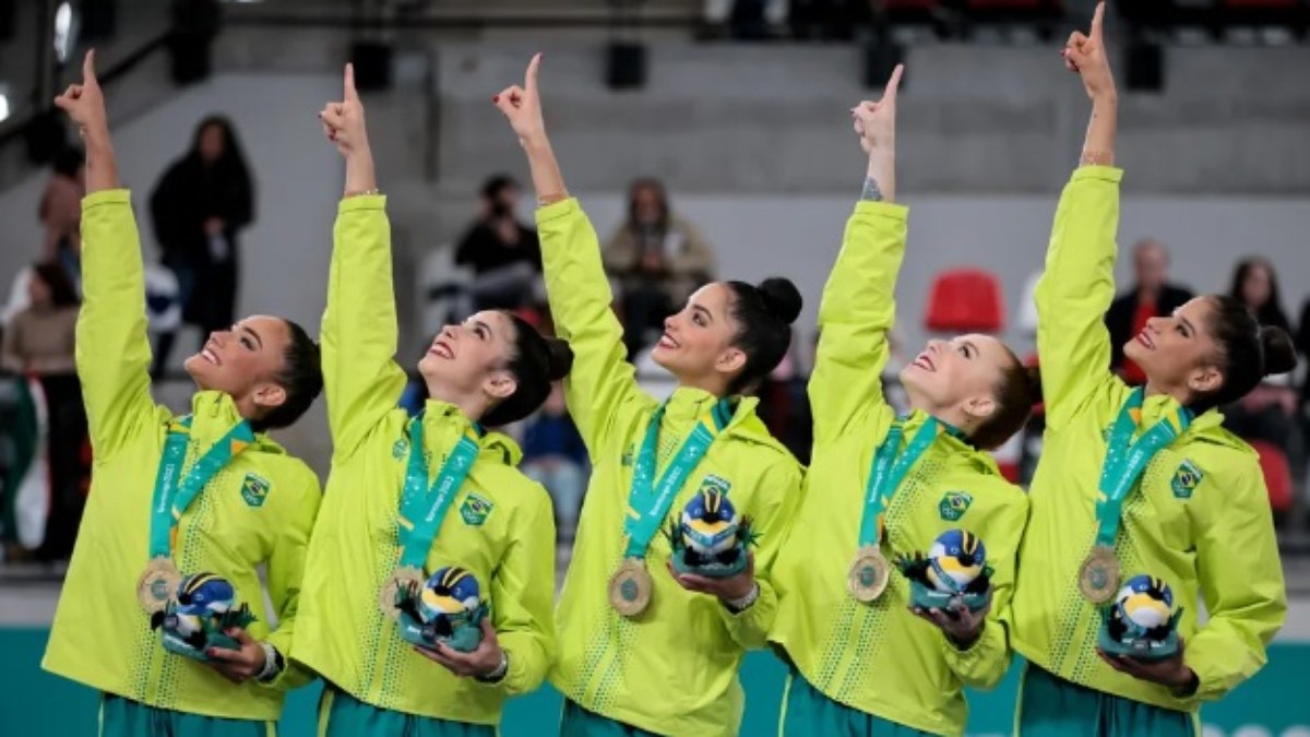 Equipe brasileira de ginástica rítmica