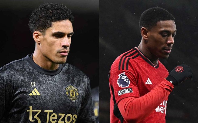 Varane e Martial não tiveram o contrato renovado com o United 