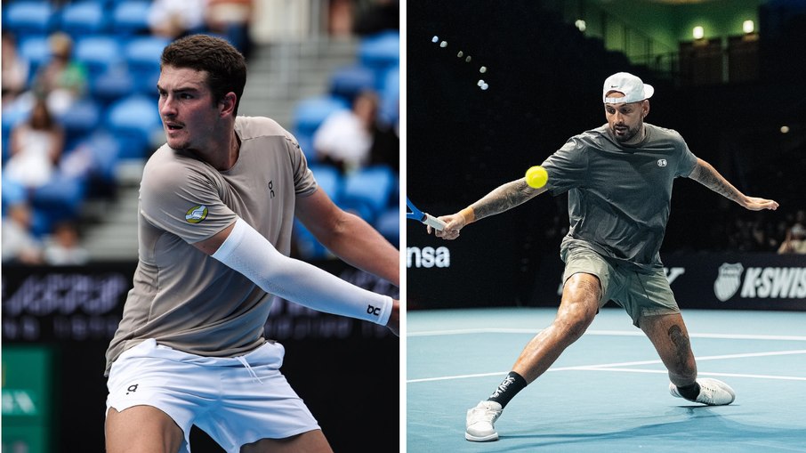 João Fonseca e Nick Kyrgios se enfrentam no UTS Rio nesta sexta-feira (17)