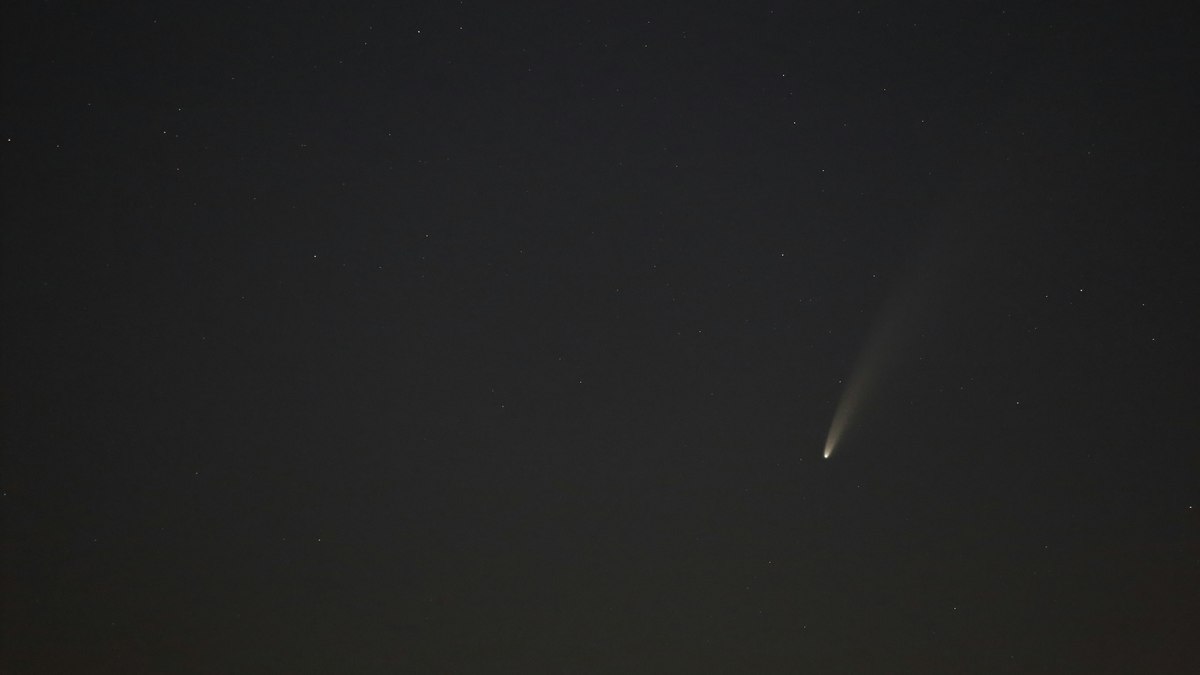 Cometa luminoso só será visível ao anoitecer e em posição baixa