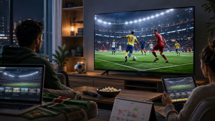 Globo, SBT, Sportv, NSports, CazéTV e Ge TV são os canais que transmitirão a Copa do Mundo 2026