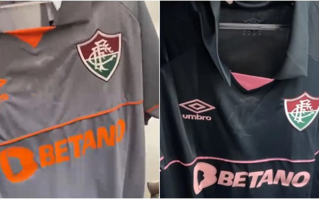 Novas camisas de goleiro do Fluminense